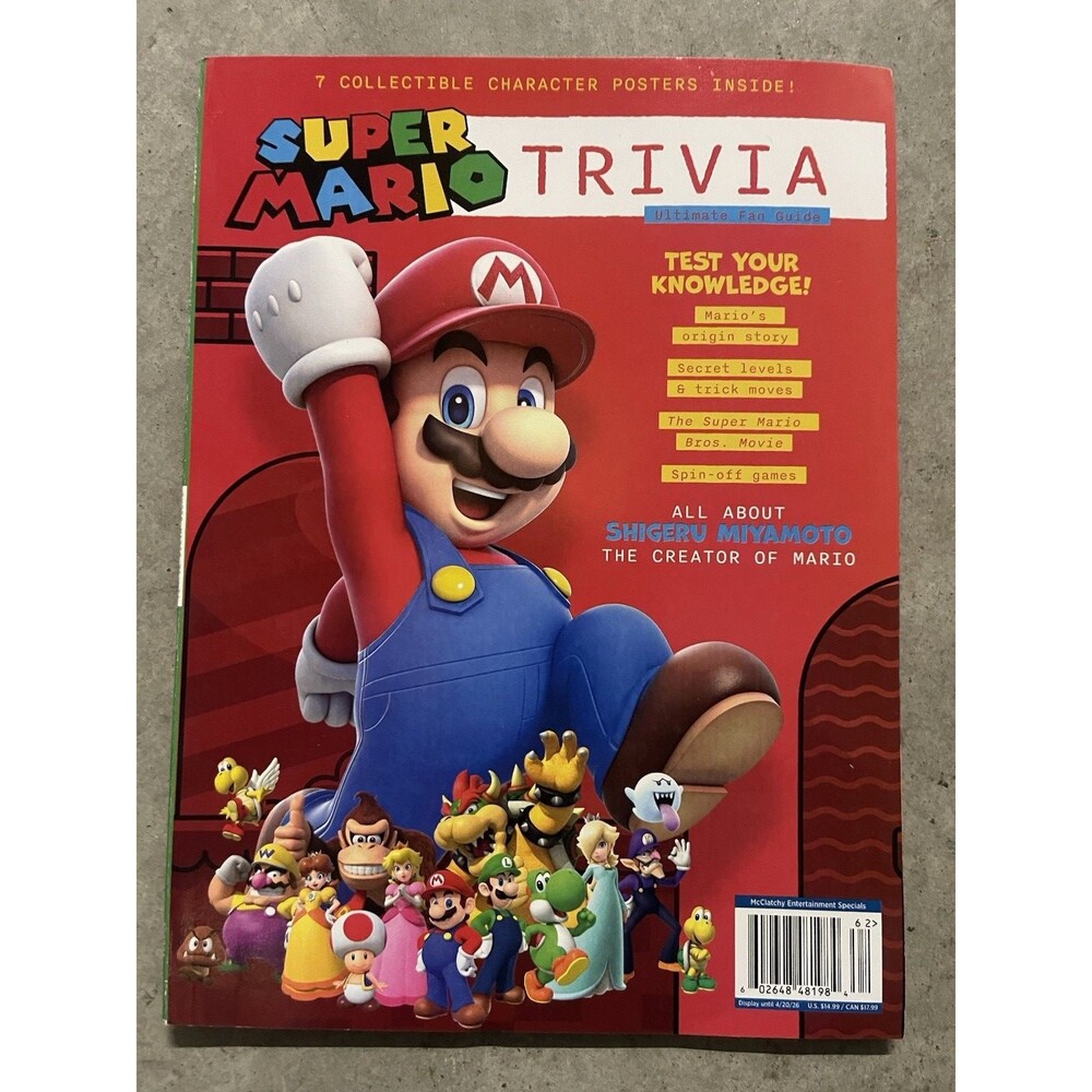 TIME Magazine Bundle Super MARIO TRIVIA